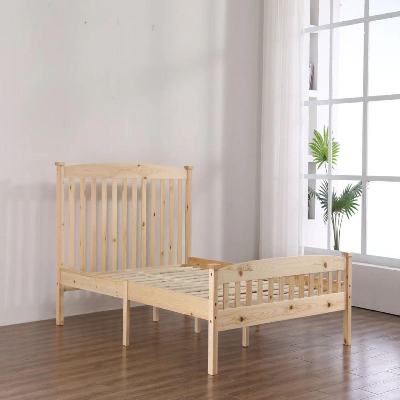 Modren Bedroom Furniture Wooden Varnish for Children Queen / King Bed