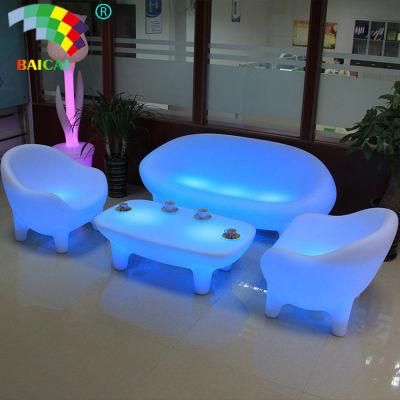 LED Sofa Set for Nightclub LED Furniture