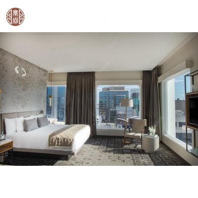 Luxury Marriott Hotel Furniture with King Size Bed Room