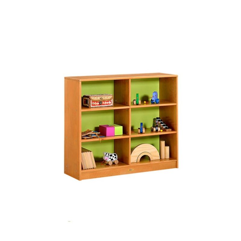 Kids Nursery Toy Storage Cabinet, Baby Storage Cabinet, Children School Classroom Cabinet Preschool and Kindergarten Day Care Wooden Display Book Cabinet