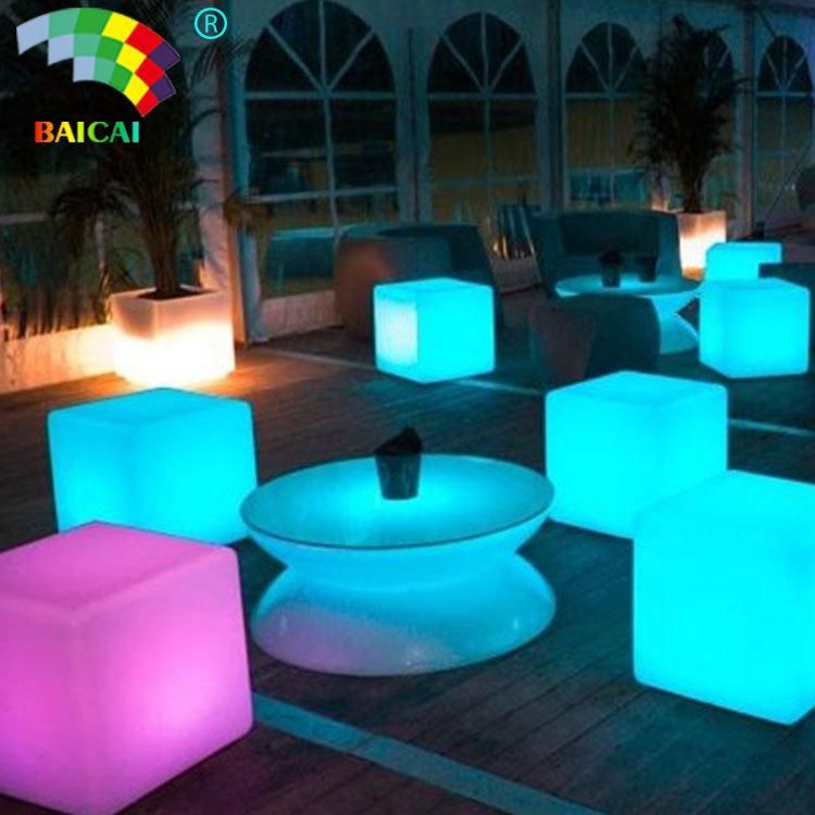 Any Size LED Cube / LED Cube Chairs / Light Cube Seat Cube Chair