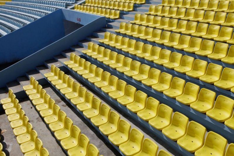 The Cheapest Price and The Best Quality SGS Approval HDPE Plastic UV Proof Stadium Seating Stadium Seat