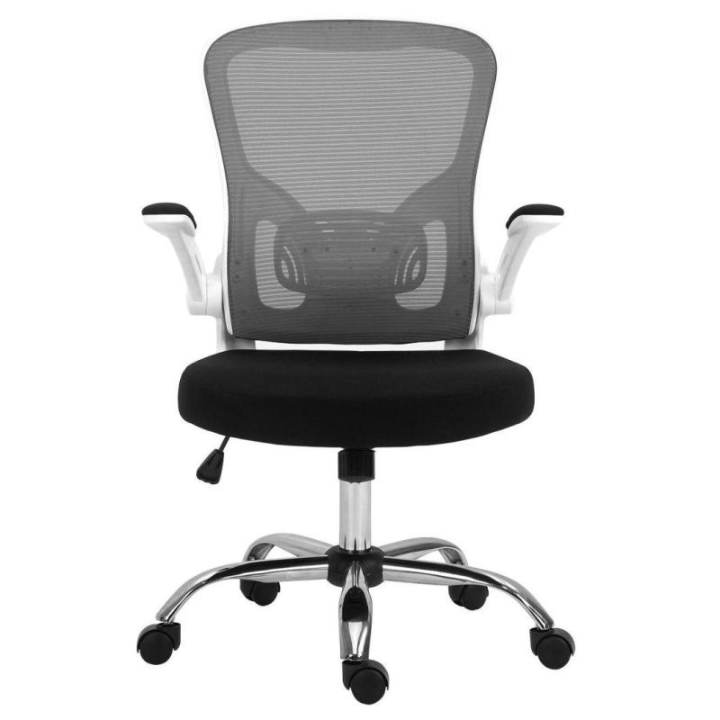 Office Chair Mesh Task Executive Modern Meeting Ergonomic Swivel Executive Message Staff Task Visitor Mesh Boss Metal Plastic Office Adjustable for Office Home