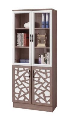 Modern Design Luxury Wooden 2 Doors File Cabinet Bookcase