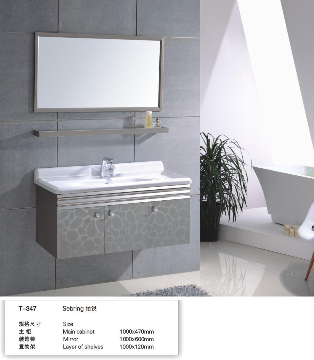 New latest Modern Luxury Stainless Steel Hotel Bathroom Furniture