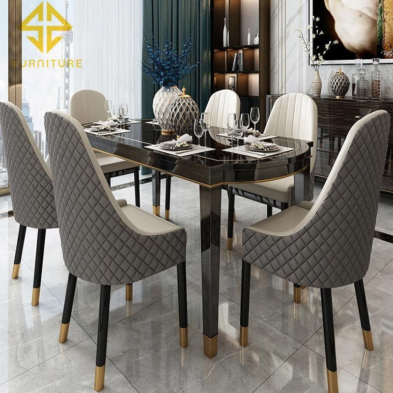 Comercial Home Furniture Dining Table Set for Living Room