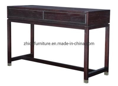 Project Case Black Wooden Console Table Living Room Bedroom Dresser