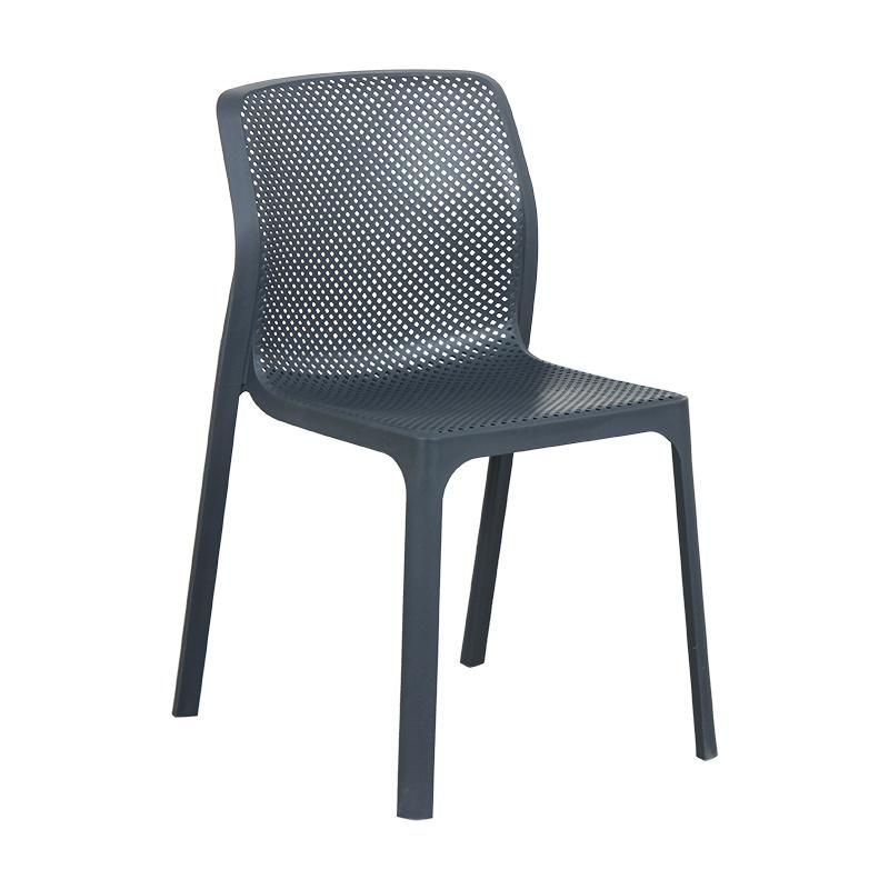 Rikayard High Quality Modern Cheap Wholesale Java Dining Armless PP Plastic Chair