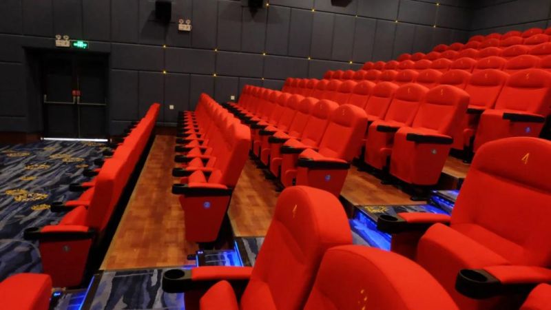 Luxury Economic Reclining 2D/3D Auditorium Movie Cinema Theater Sofa