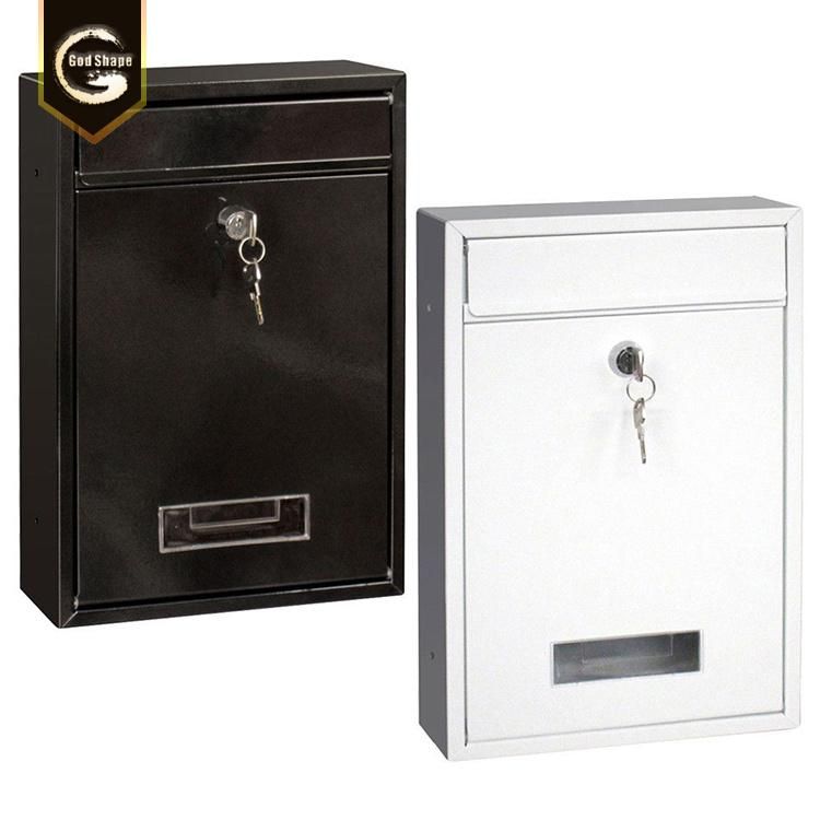 Waterproof Outdoor Simple Stainless Steel Mailbox