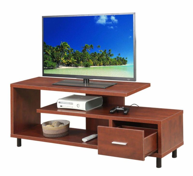 Convenience Concepts Seal II 60" TV Stand, White