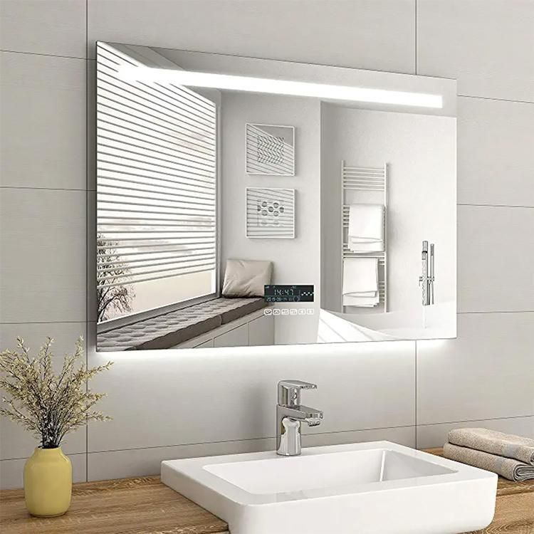 Factory Wholesale Bathroom Light Frameless Mirror Wall Mounted LED Mirror