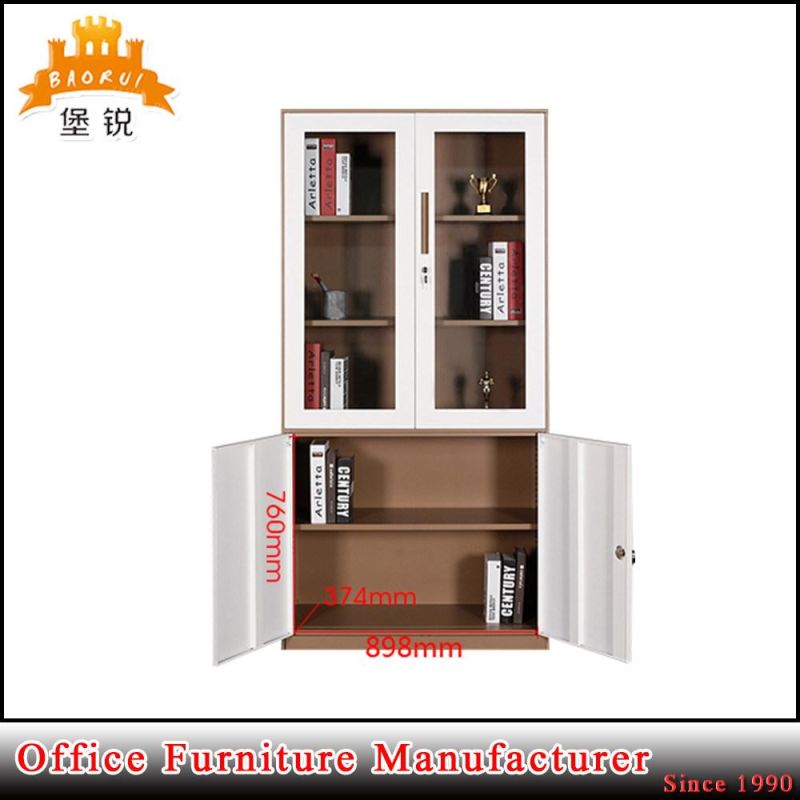 Modern Design Office Furniture Glass Door File Cabinet