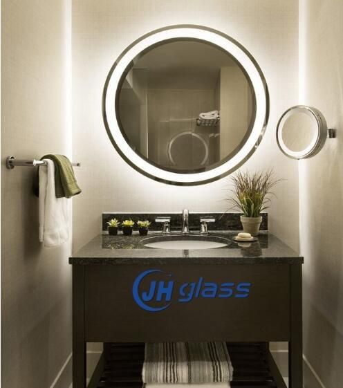 Home Decorative Wall Mounted Round LED Bathroom Mirror