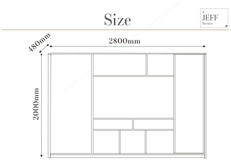 Wholesale Modern Wooden File Cabinet Office Furniture