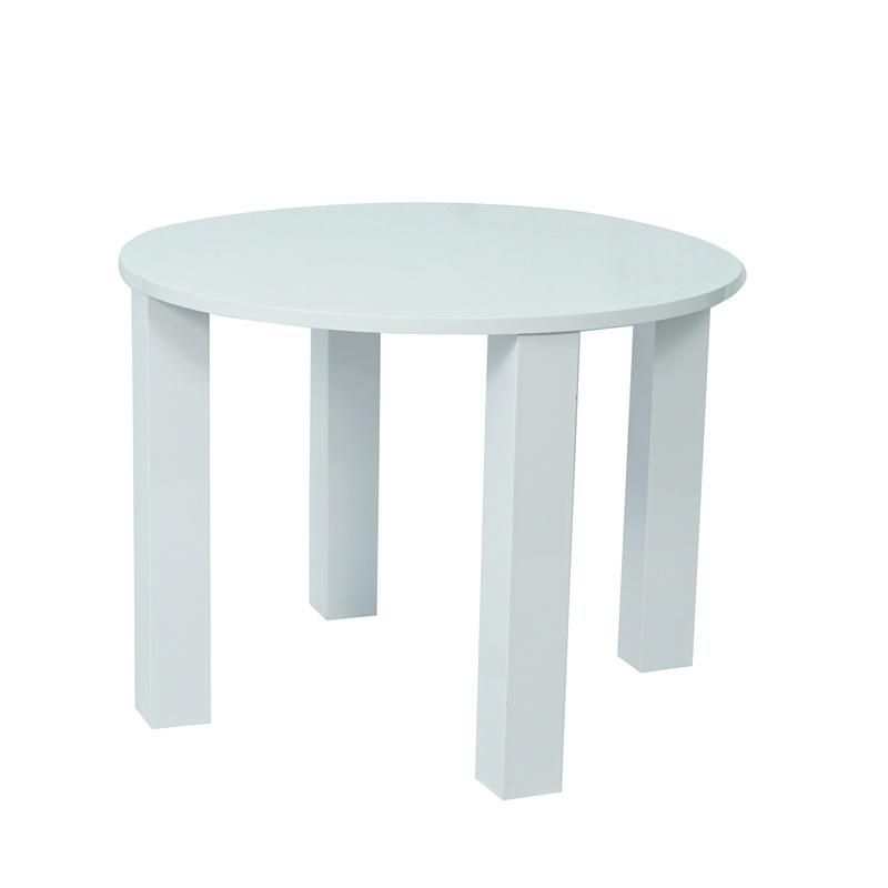 Home Furniture Stable Modern Cheap Round MDF Top Dining Table for Restaurant