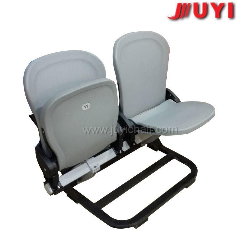 Blm-4708 Chrome Legs Heavy Duty Football Basketball Stadium Chairs Sports Seating Outdoor Plastic Seats