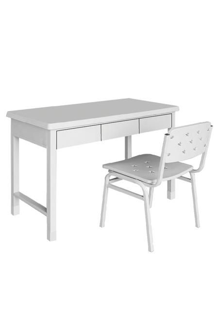 1200 Length Steel Computer Table with 3 Drawers Steel Computer Table for Study/ Read Book