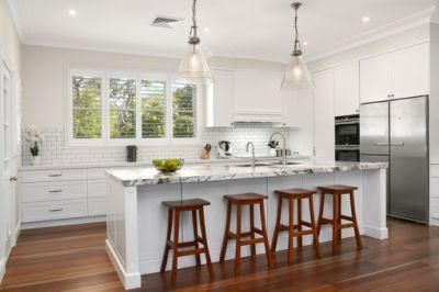 Simply Style White Shaker Wall Cabinets for Home Cupboard Modern Pantry Kitchen Cabinet