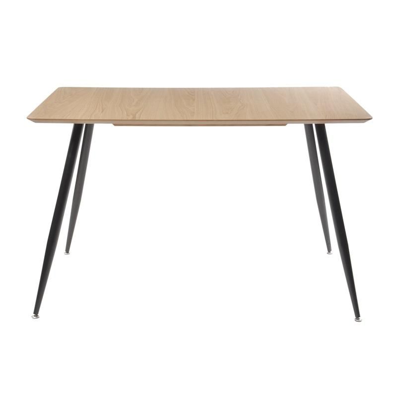 Household Modern Wooden Minimalist MDF Tabletop Dining Table for Kitchen Hotel Restaurant