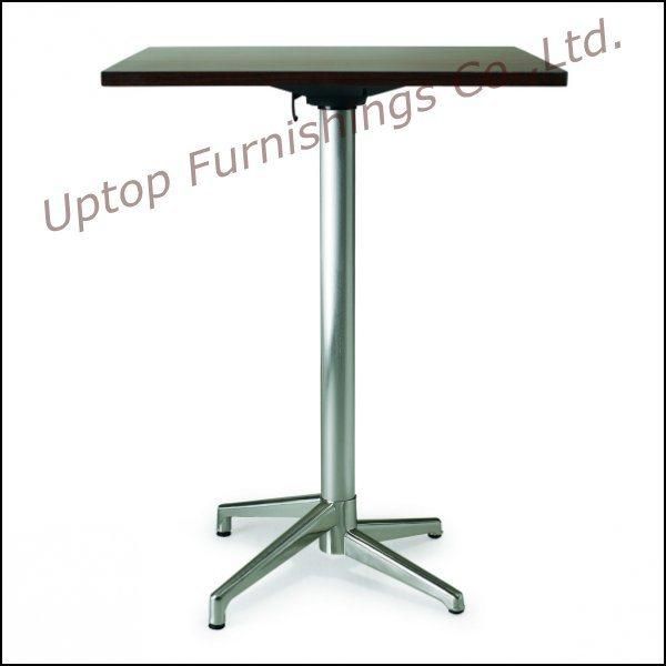 (SP-FT398) Space Save Modern Stainless Steel Bar Table Foldable