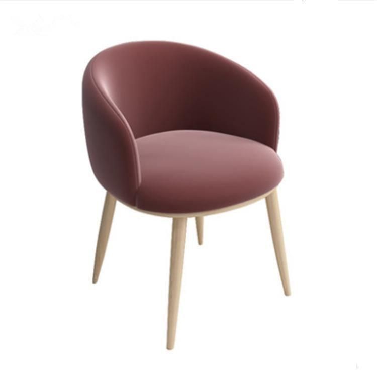 Plastic Chair Leg Leather Cushion Design Wood Modern Furniture Home Furniture