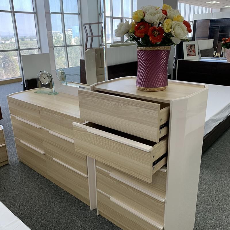 2021 Latest Design Bedroom Set Modern Melamine King Size Bedroom Home Furniture