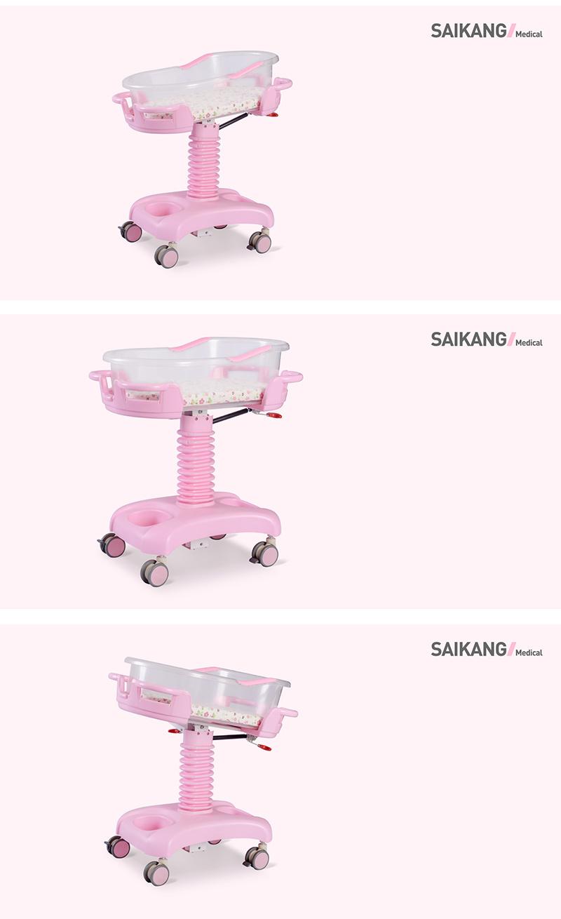 X01-1A China Wholesale High Quality Hospital Adjustable Modern Baby Crib