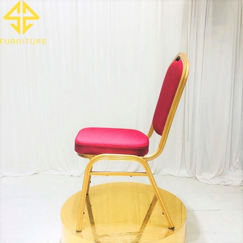 Commercial Grade Hotel Furnitue Banquet Dining Chair with Fabric Cover