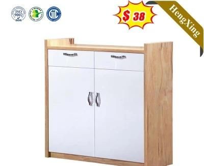 Modern New Wood Design Furniture 2 Door Bookshelf Executive Storage Office Filing Cabinet