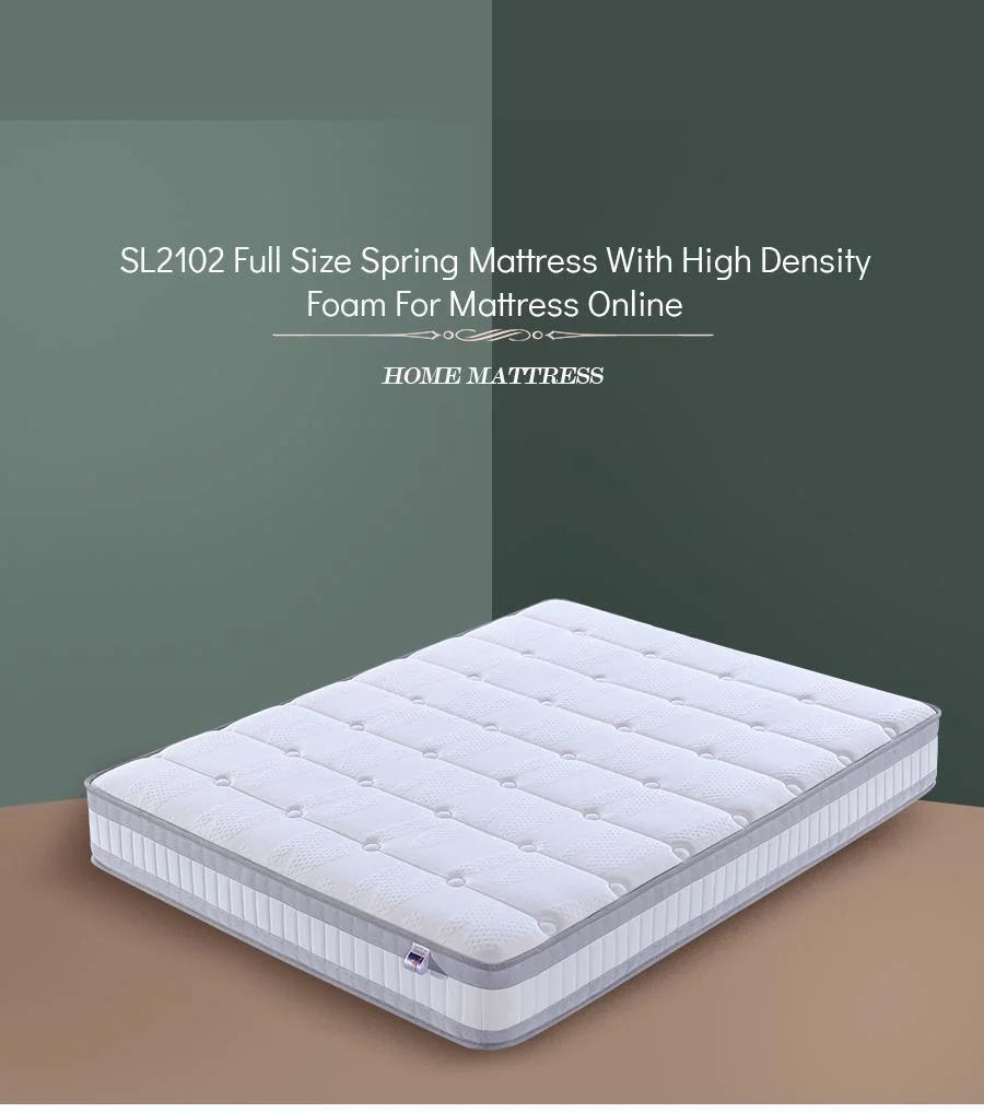 Modern Design Tigh Top Pocket Spring Rolled Mattress (SL2102)