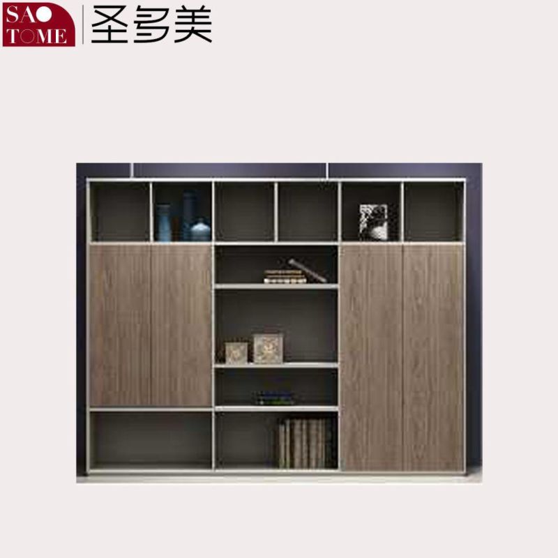 Modern High-End Family Study Office Furniture Configuration Sensor Light with Large Bookcase