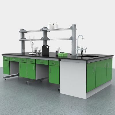 Factory Direct Sale Pharmaceutical Factory Steel Laboratory Bench Workstation, Factory Hot Sell Chemistry Steel Hexagonal Lab Furniture/