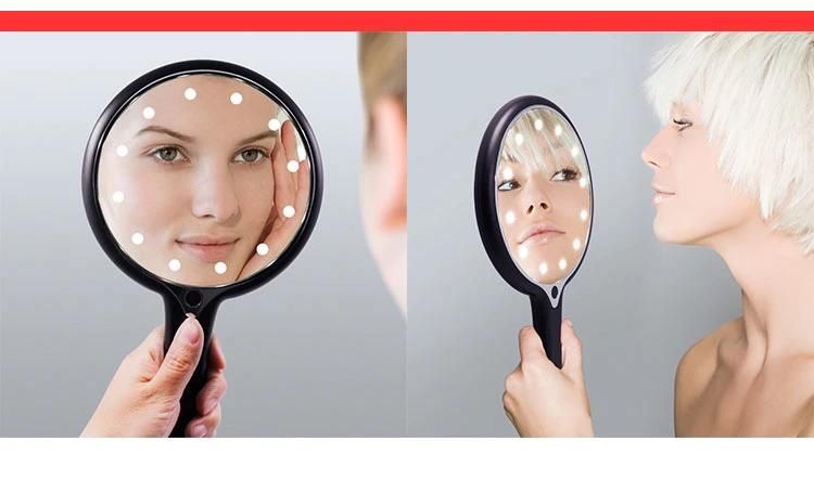 Handheld Pocket Makeup Mirror Hand Held Mirror