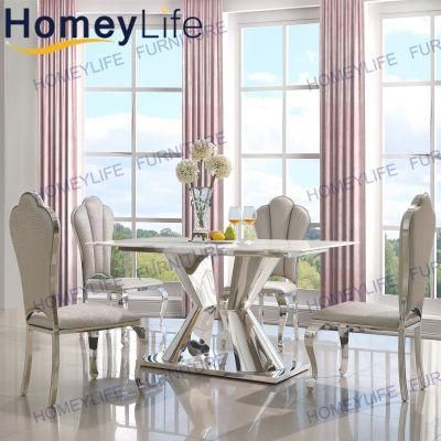 Foshan Factory Oen Leather Wedding Restaurant Bedroom Dressing Dining Chair Furniture