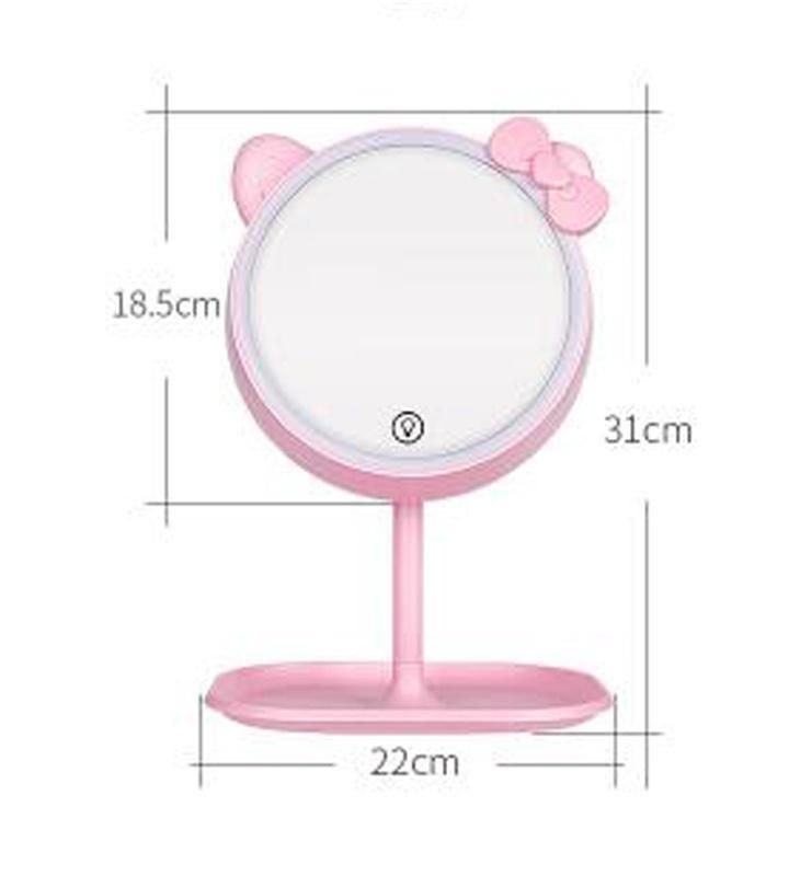 New Arrival LED Makeup Mirror Lighted Cosmetic Smart Touch Screen Mirror