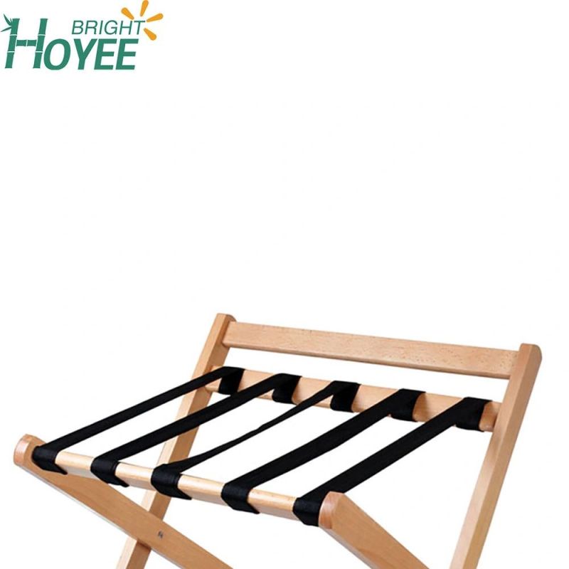 Folding Hotel Room Luggage Racks with Straps