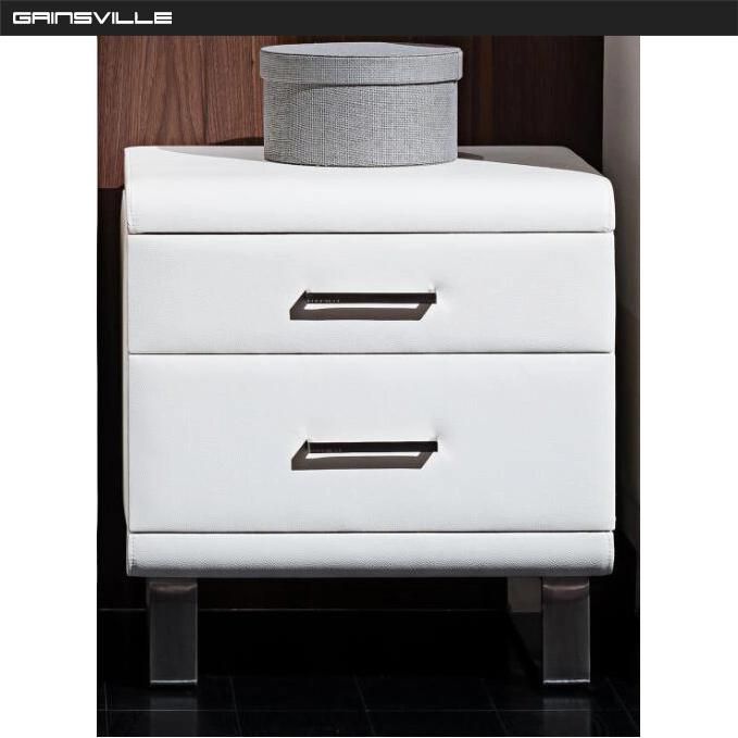 Modern Bedroom Wholesale Nightstands Furniture Bedside Table for Home and Hotel Gns350