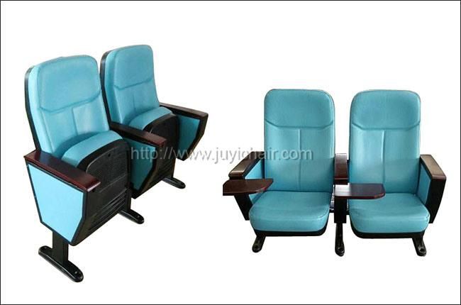 Multifunctional Back Folding Theater Chair Auditorium Seating Concert Chair