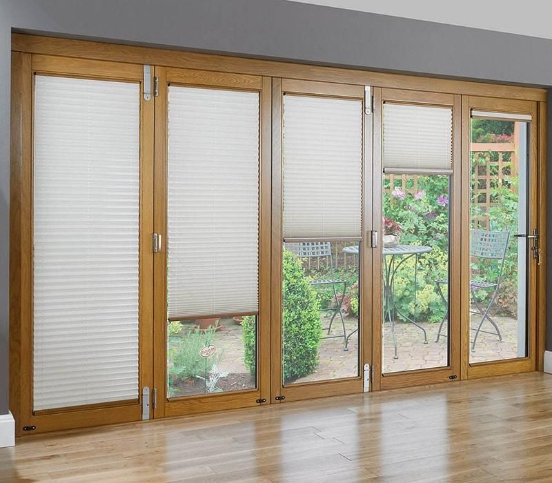 Built-in Blinds with Manual Magnet Control System