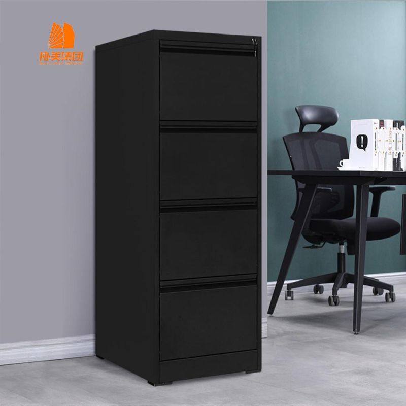 Vertical Filing Cabinet with 3 Push-Puling Door, Customized Modern Furniture