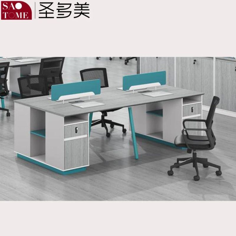 Modern Foshan Factory Office Furniture Computer Desk Single Seat Office Desk