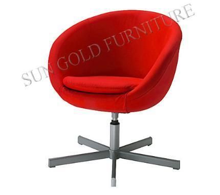 Red Round Leisure Chair Living Room Furniture (SZ-OC137)