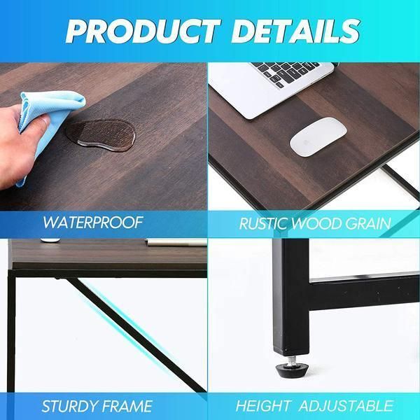 Manufacturers Adjustable Computer Table Large Writing Desk Home Computer Desk