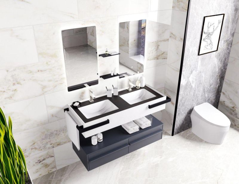 Popular New Fashion Polywood Bathroom Cabinet for Wholesale