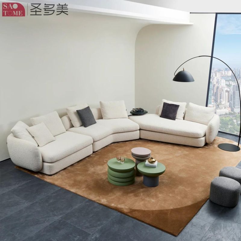 Living Room Furniture Luxury Leather Sofa