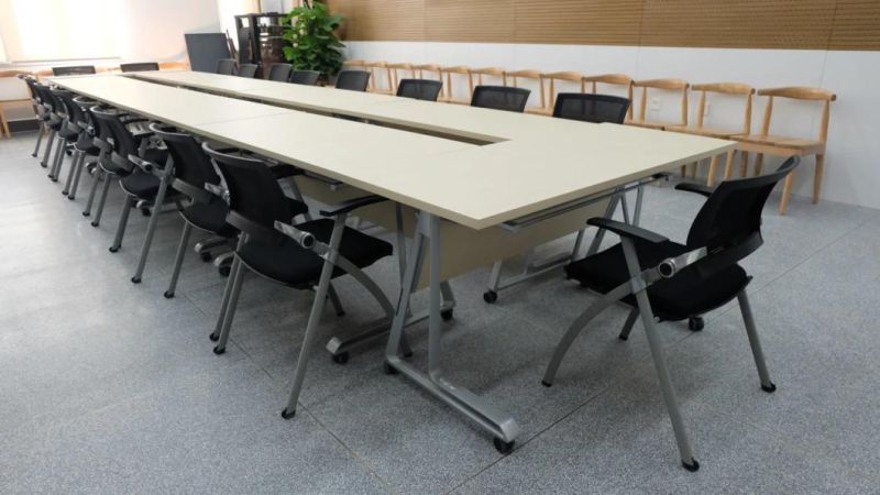 Hot Sale Swivel Meeting Aluminum Conference Folding Office Desk