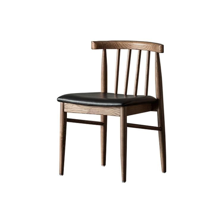 Nordic Restaurant/Home Factory Promotion Model Solid Wood Dining Chair Made in China