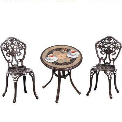 Modern Easy Assembly Outdoor Garden Patio Home Cast Aluminum Furniture