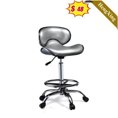 Modern Fashion Adjustable PU Leather Club Home Cheap Bar Stool Chairs with Back